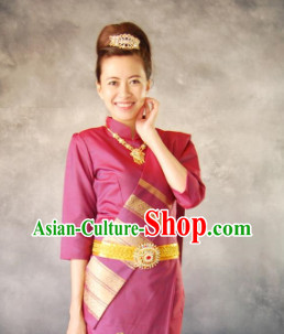 Traditional Thailand Outfit for Women 4