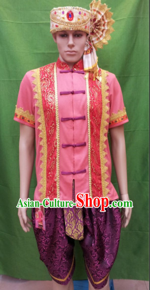 Southeast Asia Traditional Wedding Clothing for Men