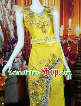 Southeast Asia Traditional Thailand Outfits for Women