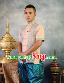 Southeast Asia Traditional Thailand Garment for Men