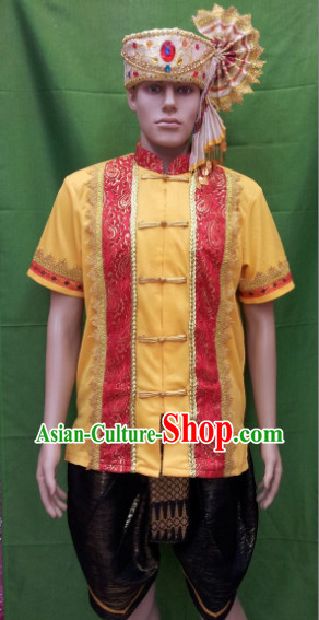 Southeast Asia Traditional Thailand Dancewear for Men