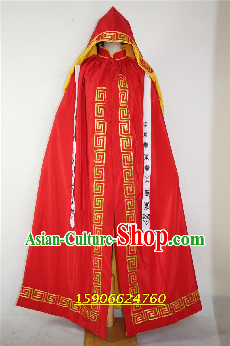 Ancient General Red Cape for Men