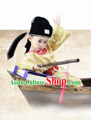 Traditional Official Costumes and Hat Complete Set for Kids