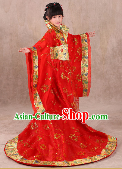 Traditional Chinese Princess Clothes for Kids