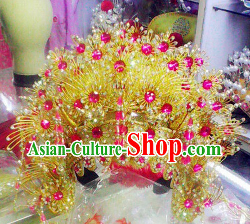 Supreme Stage Performance Handmade Empress's Phoenix Coronet