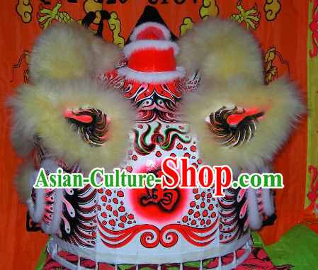 Horse Year Collectible Chinese Fut San Lion Dance Costumes Complete Set