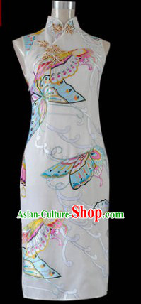 Chinese Silk Butterfly Qipao