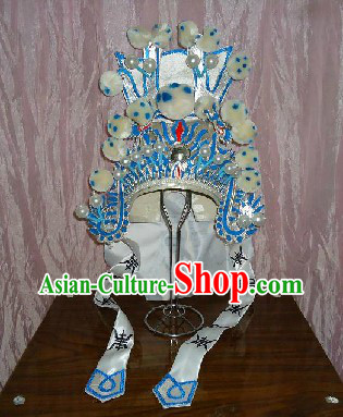 Traditional Chinese Peking Opera Wu Sheng General Hat