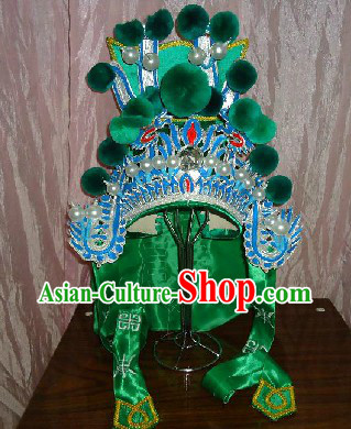 Traditional Chinese Wu Sheng General Hat