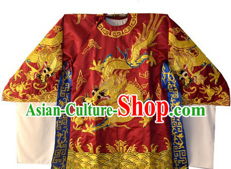 Traditional Chinese Embroidered Dragon Costumes