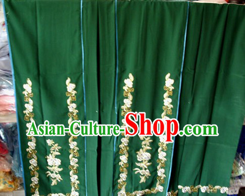 Chinese Peking Opera Embroidered Skirt for Women