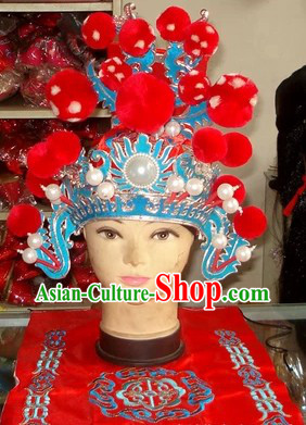 Chinese Peking Opera Wusheng Hat