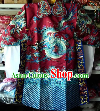 Chinese Peking Opera Dragon Dresses for Men