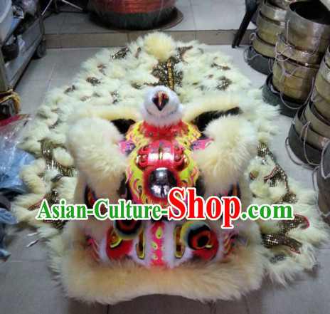 Supreme Top Celebration Lion Dance Costumes Complete Set