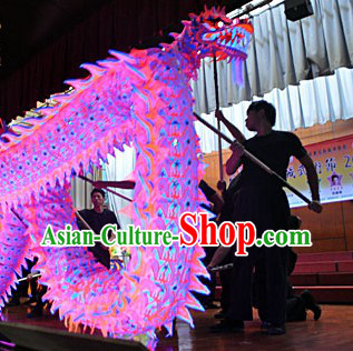 World Luminous Kung Fu Dragon Dance Championship Costumes Complete Set