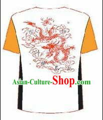 Professional Performance Dragon Dance Group Dance T-shirt