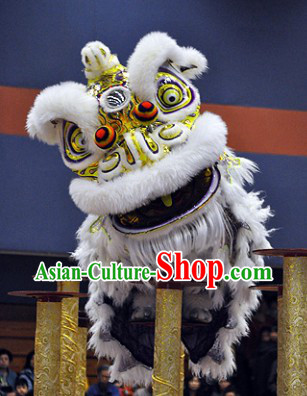 Professional International Lion Dance Competition Costumes Complete Set