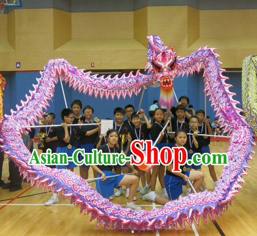 Elementary School Students Luminous Dragon Dance Equipment Complete Set