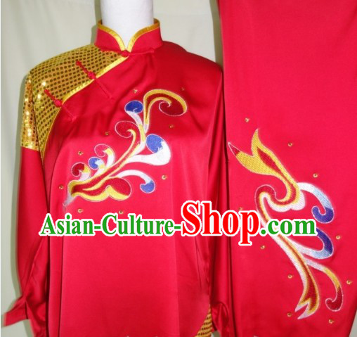 Natural and Flowing Style Martial Arts Competition Championship Uniform Complete Set