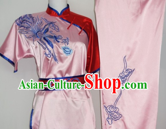 Global Championships Tournament Black Martial Arts Phoenix Embroidery Uniforms