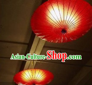 Handmade Traditional Chinese Umbrella Shape Lantern