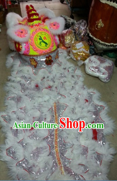 Top Luminous Friendly Hok San Lion Dance Costumes Complete Set