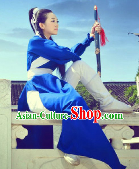 Ancient Chinese Swordsman Costumes Complete Set