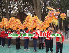 Dragon Dance Costumes Complete Set for Eight Students