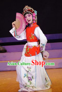 Chinese Opera Selling Water Hua Dan Costumes for Children