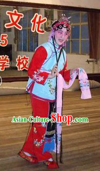 Traditional Chinese Peking Opera Daughter Costumes for Kids