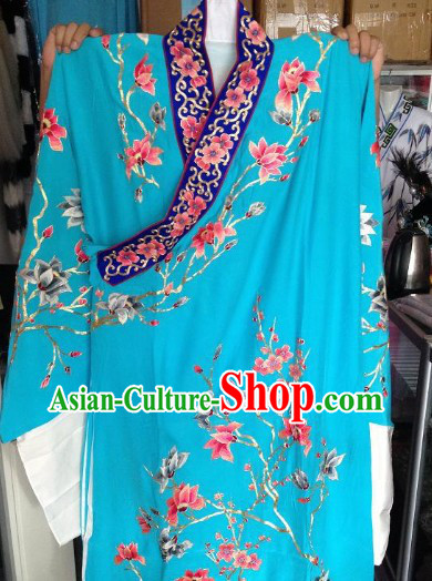 Traditional Chinese Silk Hands Embroidered Robe