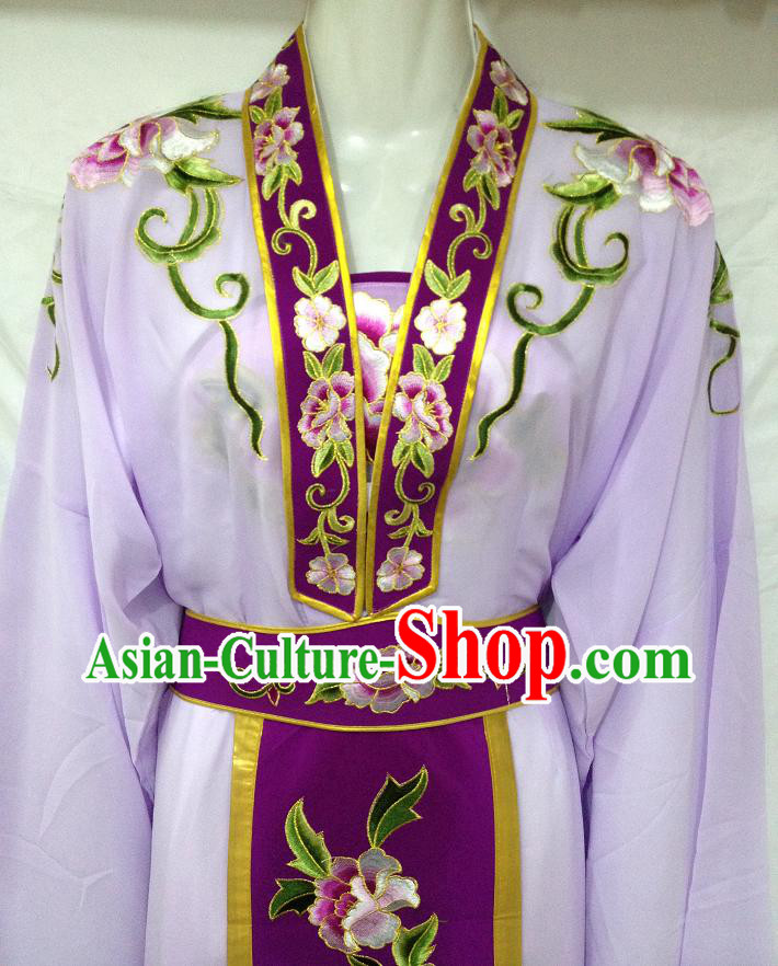 Traditional Chinese Purple Hua Dan Clothes