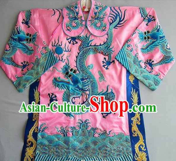 Ancient Chinese Embroidered Dragon Robe