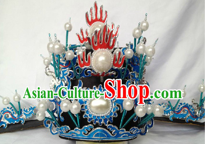 Professional Chinese Opera Helmet Hat