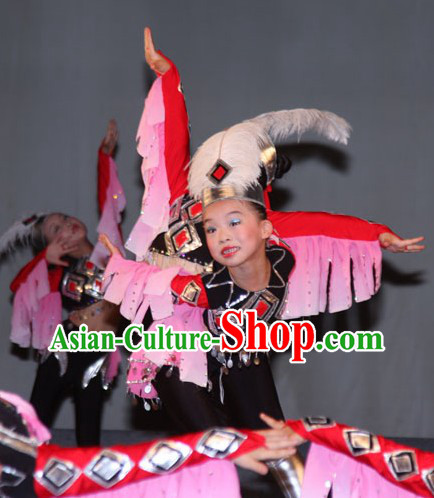 Eagle Novelty Dance Costumes and Headwear for Kids