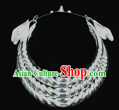 Traditional Miao Silver Necklace
