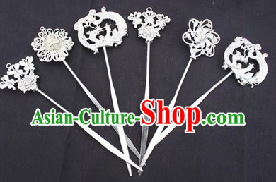 Traditional Miao Silver Hair Pieces