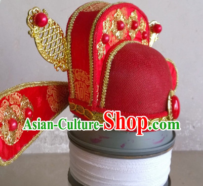 Ancient Chinese Bridegroom Wedding Hat