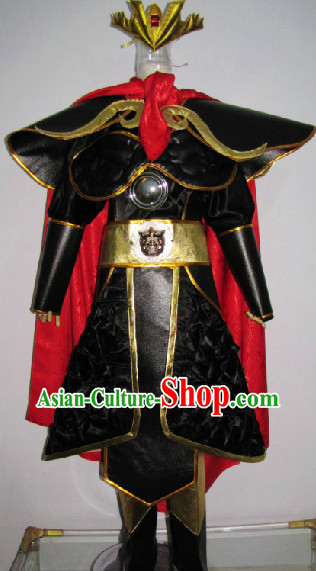 Three Kingdoms Lv Bu Cosplay Costumes Complete Set