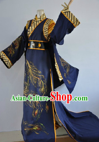 Ancient Chinese Swordsman Cosplay Costumes Complete Set