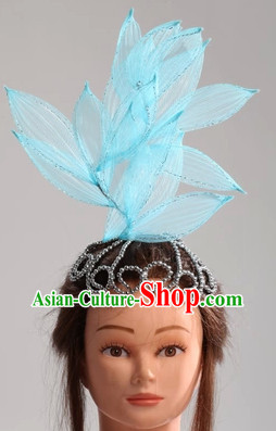 Traditional Chinese Yangge Dance Headpiece