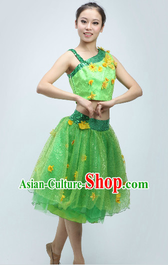 Sunflower Dancing Costumes for Women