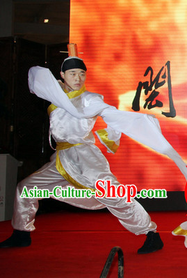 Traditional Water Ink Shui Xiu Dance Suit for Men
