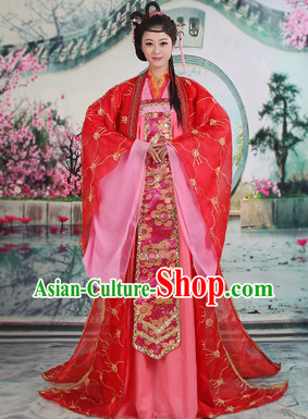 Ancient Chinese Hanfu Clothes for Beauties