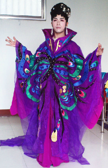 Li Yugang Top Stage Performance Butterfly Costumes Complete Set