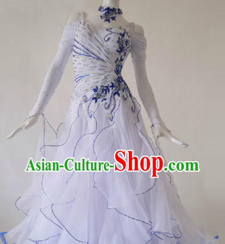 Top Professional Waltz Female Dance Costumes