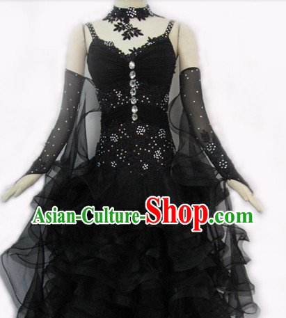 Special Custom Made Latin Waltz Dance Costumes