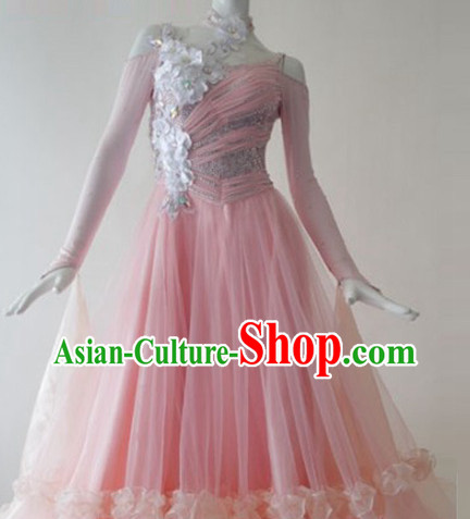 Top Competition Ballroom Social Dancing Skirt for Women