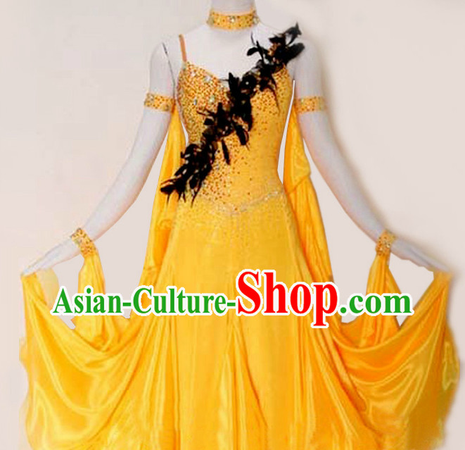 Professional Custom Dance Skirt Modern Dancing Ballroom Waltz Dress Competition Costumes