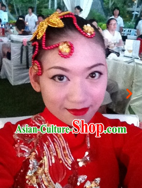 Traditional Chinese Handmade Hairpin for Professional Dance Use